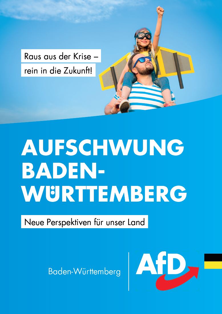 Flyer: Aufschwung Baden-Württemberg